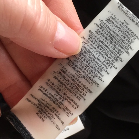 BCBGMAXAZRIA Mixed Media Top - Picture 5 of 5